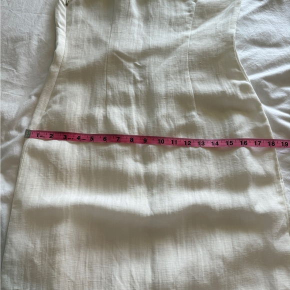 Madewell Women's One-Shoulder Midi Dress Lighthouse 0 - Picture 9 of 11